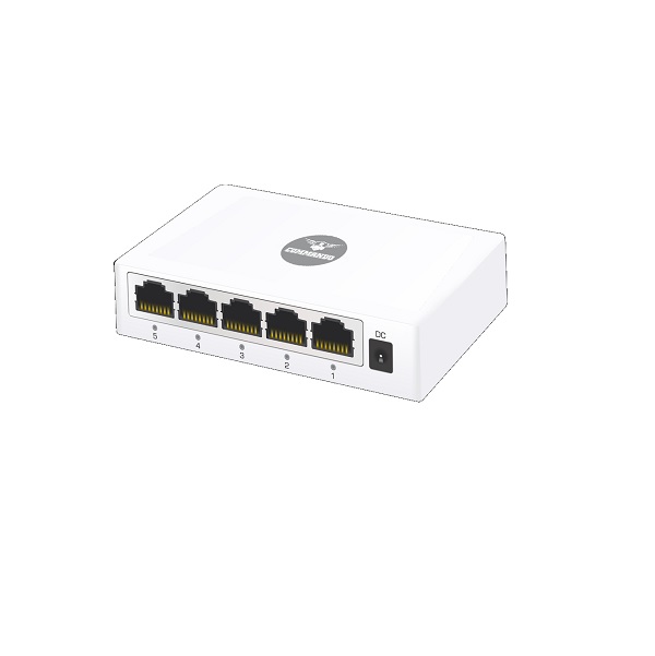 Switch 5 Porte Gigabit Commando